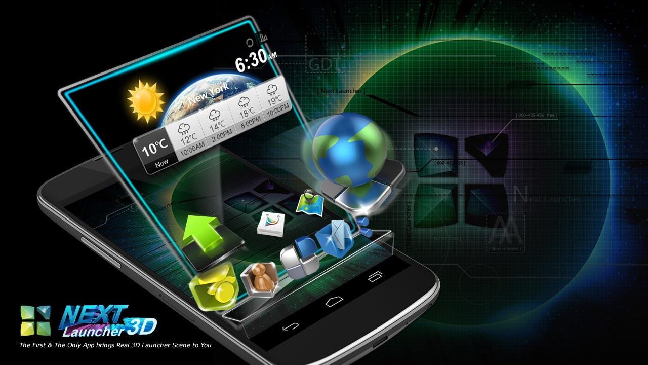 Download next launcher 3d for android full version free download
